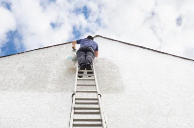 Peinture extérieure à Jouy — façades et ravalement